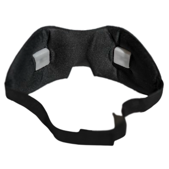 Sleep Mask V2 from the inside with two light modules